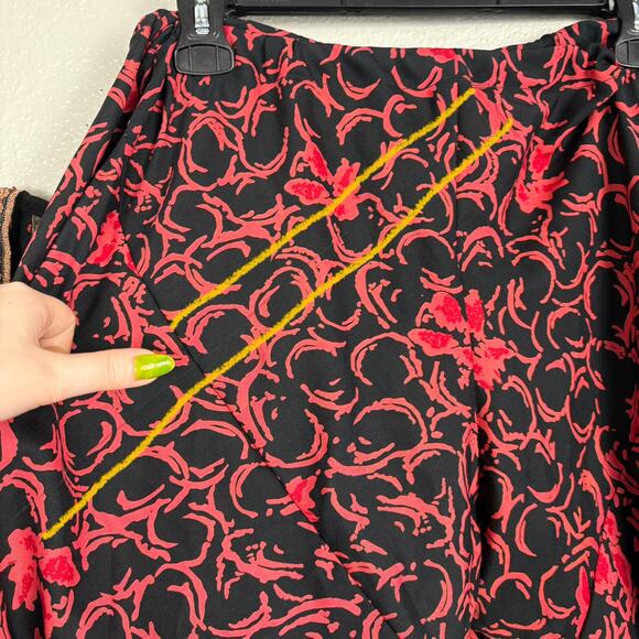 Approx Size S/M Kurta Set Top & Pants Stretch Elastic Floral Boho Paisley Design - Picture 8 of 10